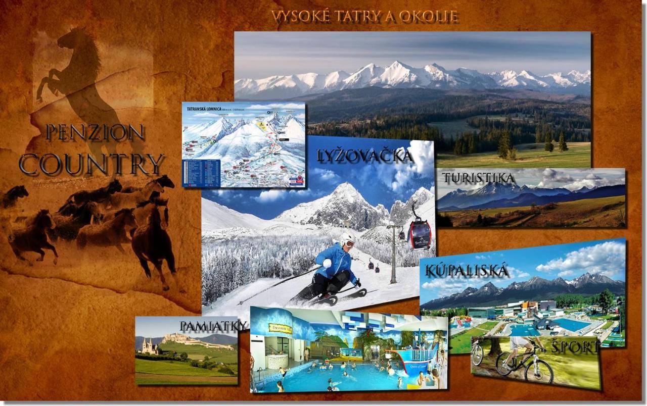 Penzion Country Stará Lesná Eksteriør billede